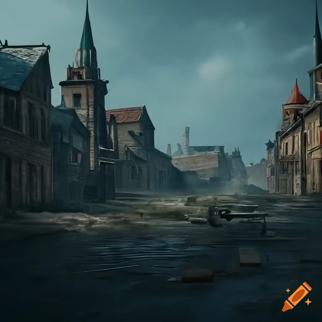 old-town-with-military-actions-and-soviet-tanks-in-cinematic-landscape