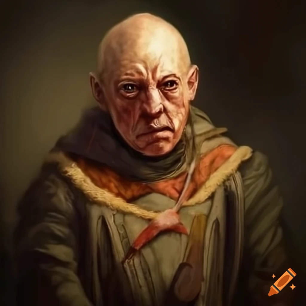Realistic artwork of a medieval Scottish outlaw