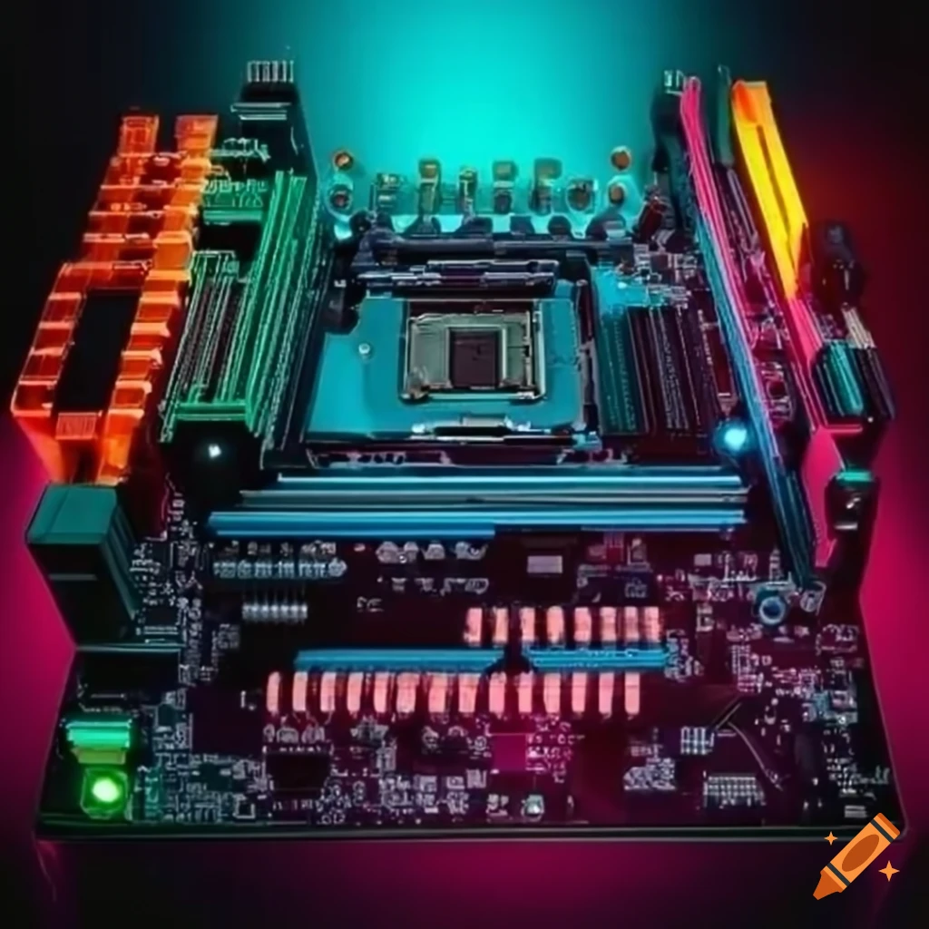 Retrowave motherboard design