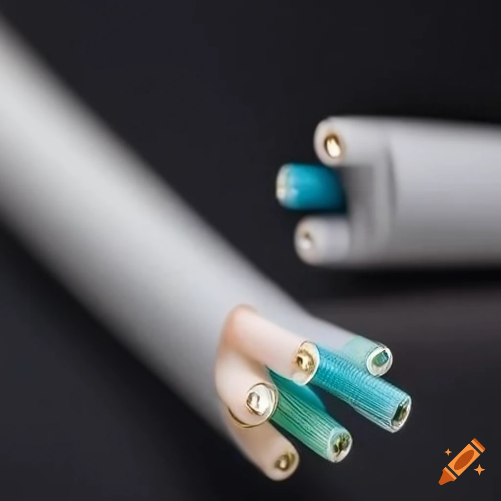 Glass fiber cables network