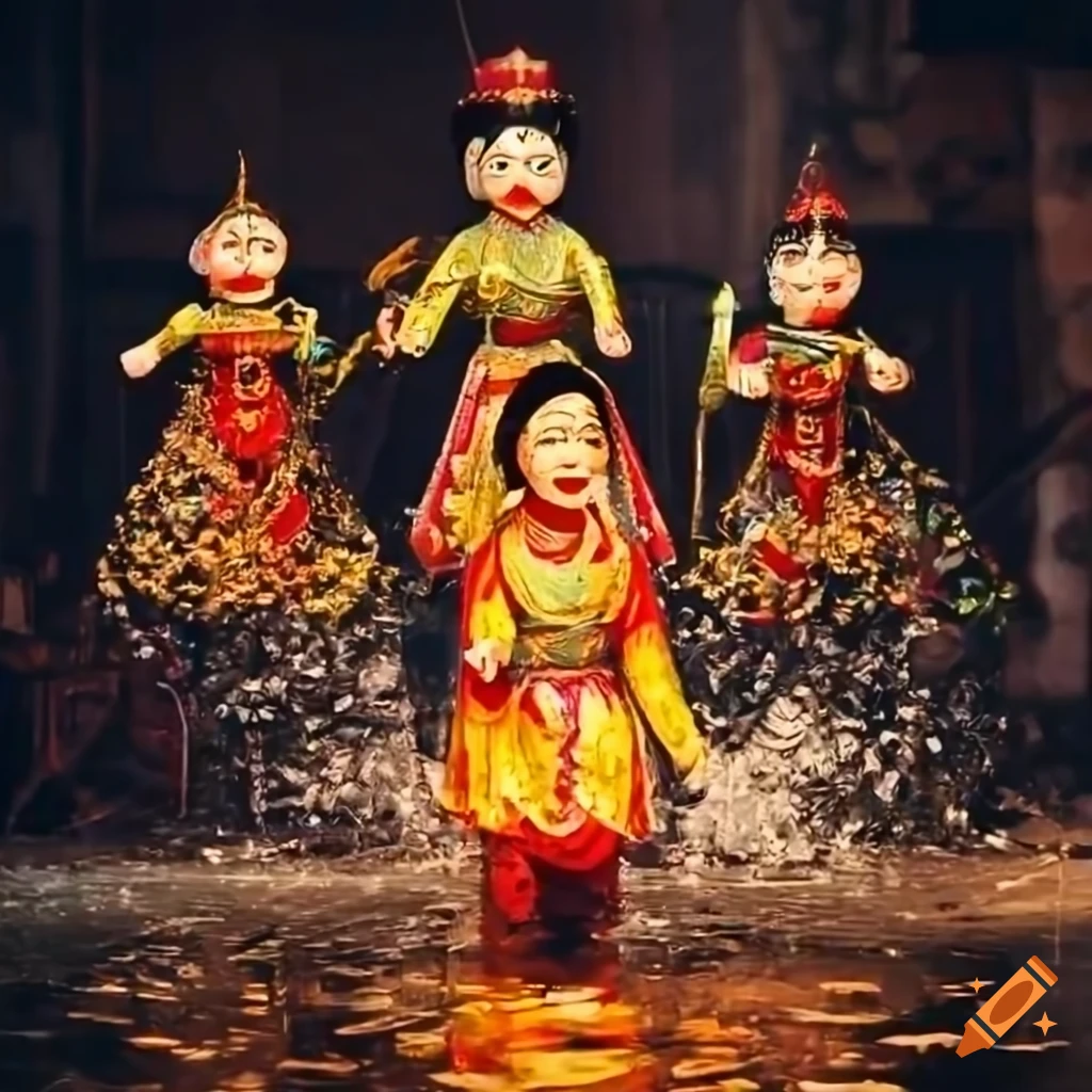 Vietnamese Water Puppet Show in Hanoi's Old Quarter