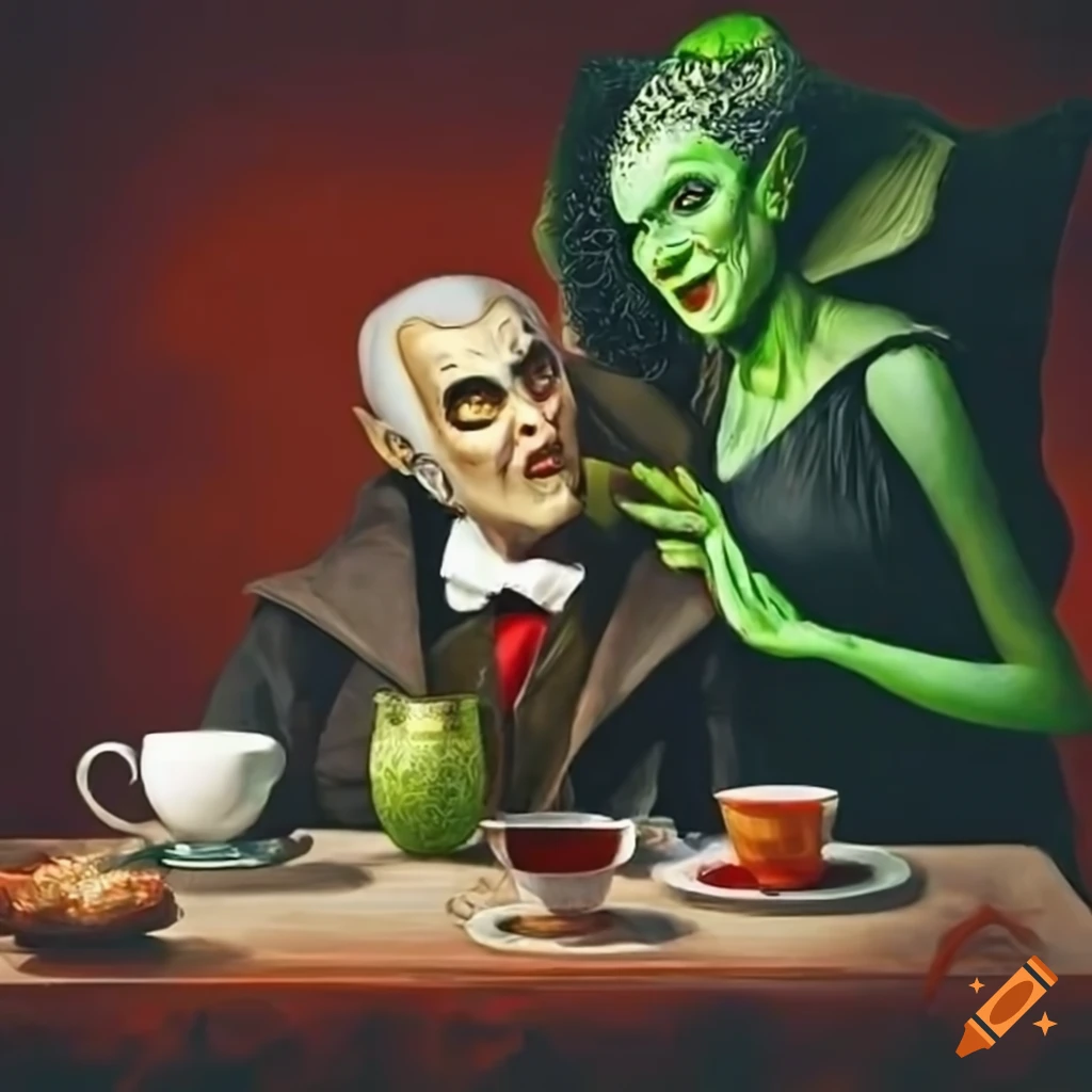 Two fictional characters, the wicked witch of the west and count ...