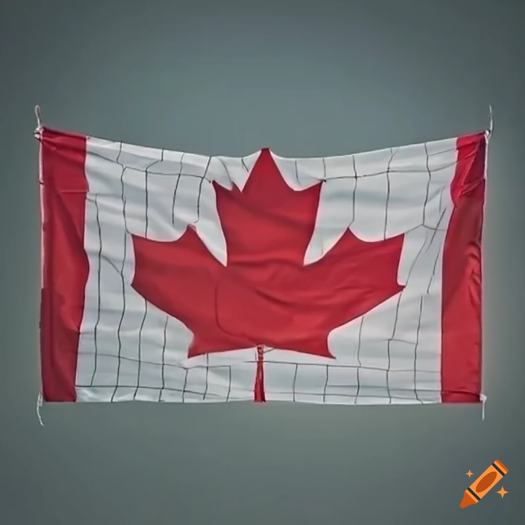 canadian-flag-volleyball-on-craiyon