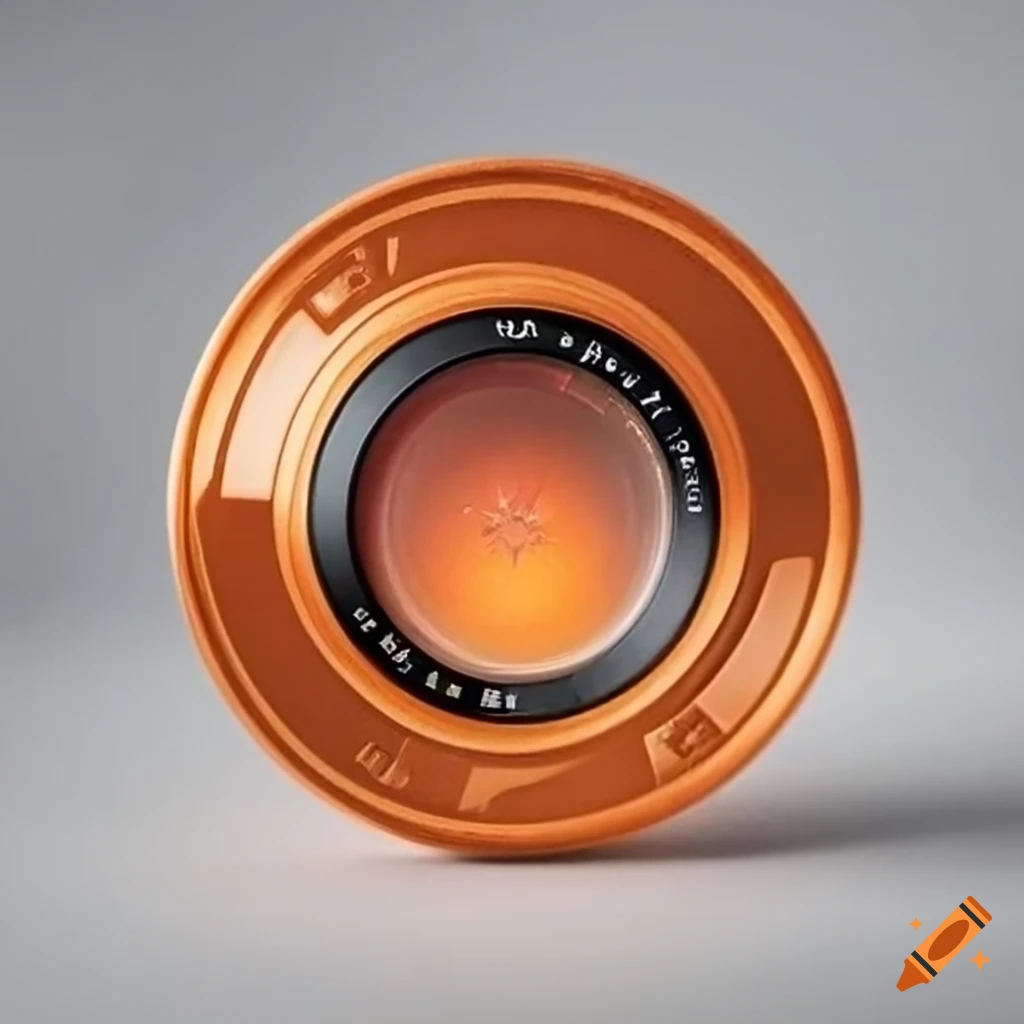 Orange medal with inscription: hokage
