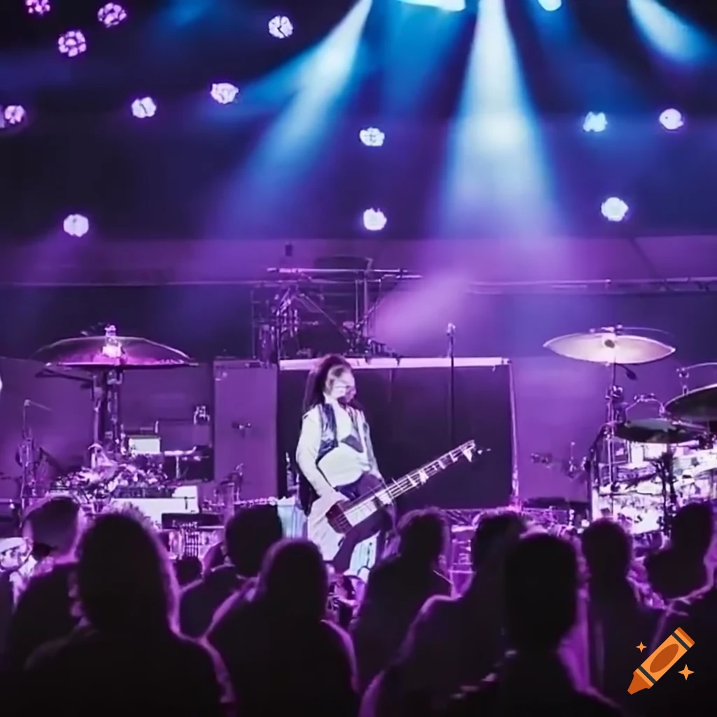 Concert of Deep Purple, Nazareth, and Uriah Heep with wild energy on stage