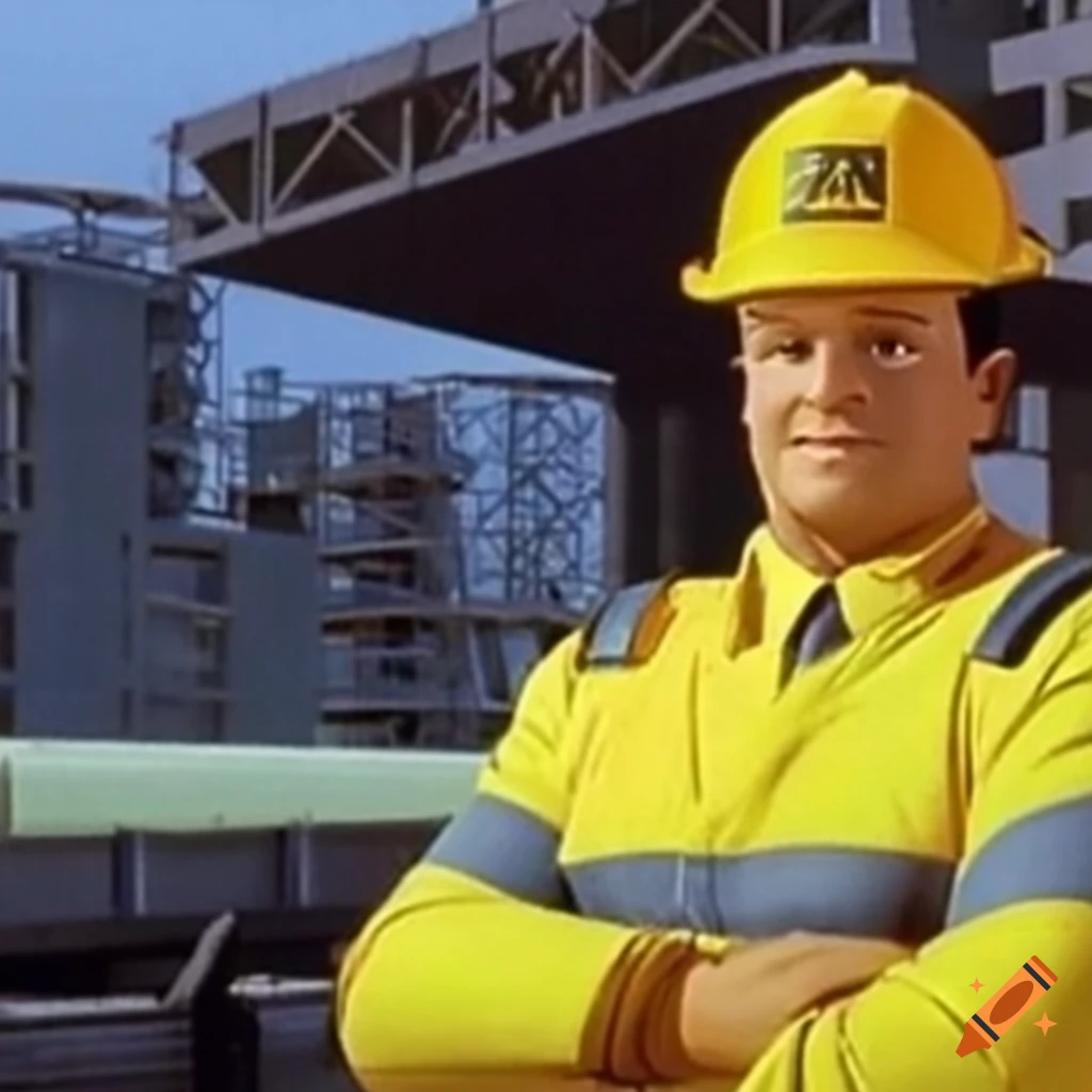Promotional image for Construction Site Beyond Eternity animated series
