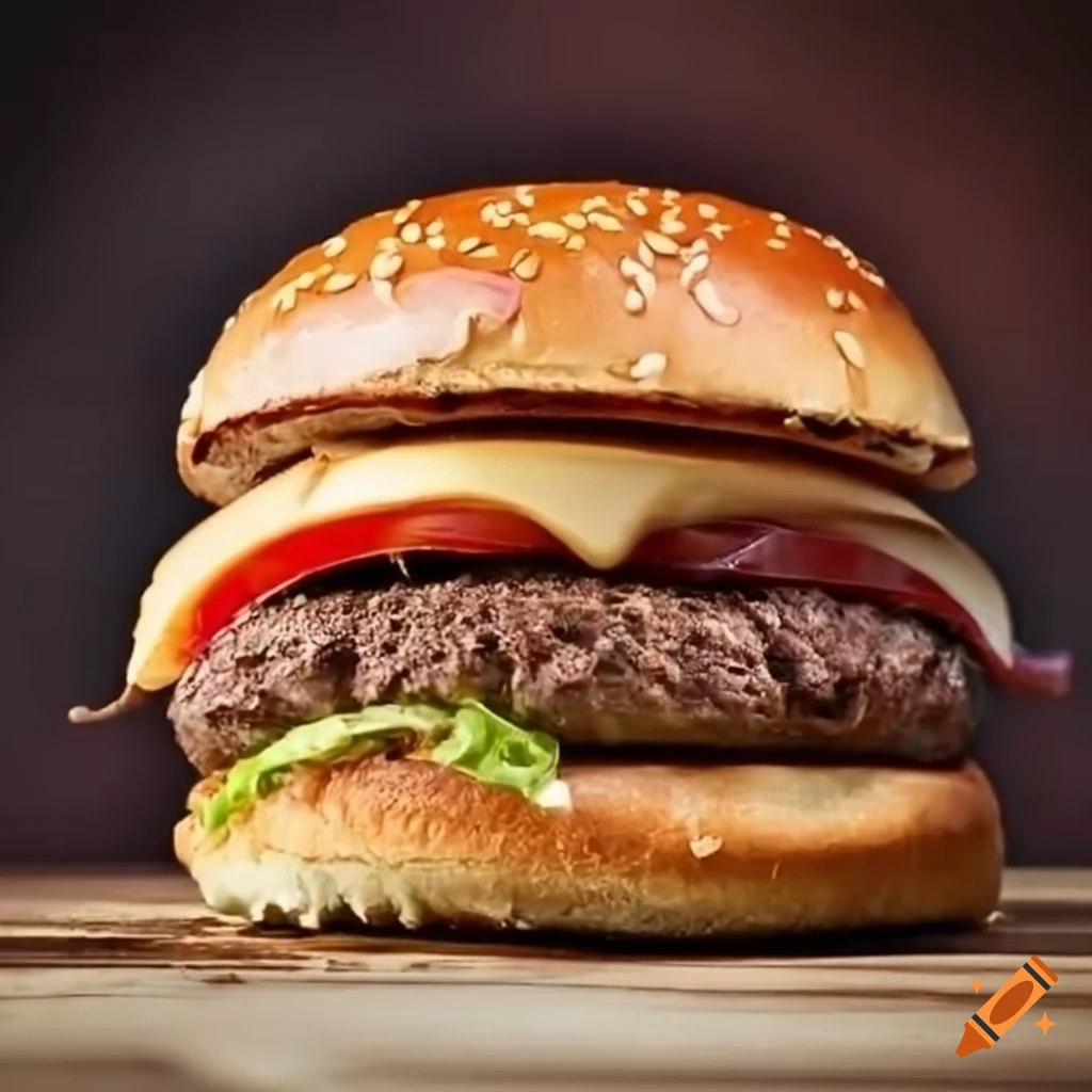 Delicious burger - the best in the world