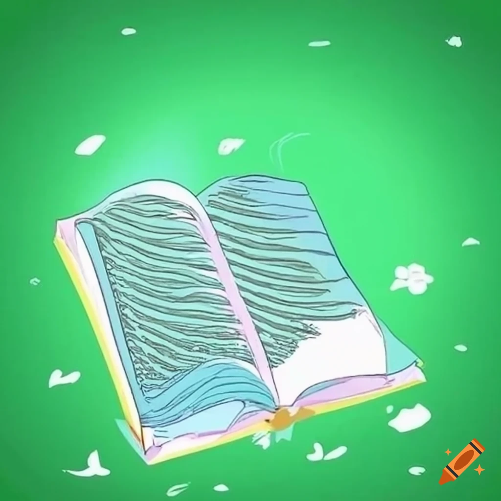 Green and white library