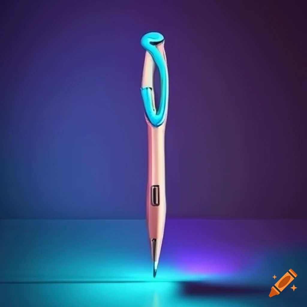 Futuristic pen on Craiyon