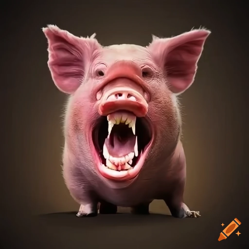 Screaming pig