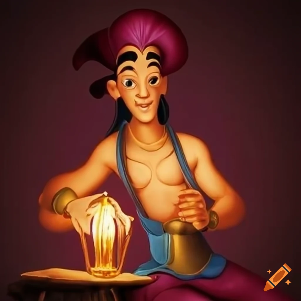 Aladdin and the magic lamp
