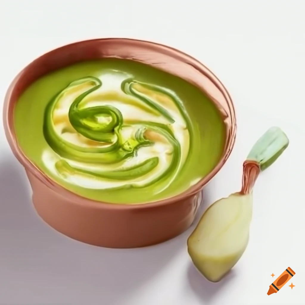Jalapeno creamy cheese on a white background
