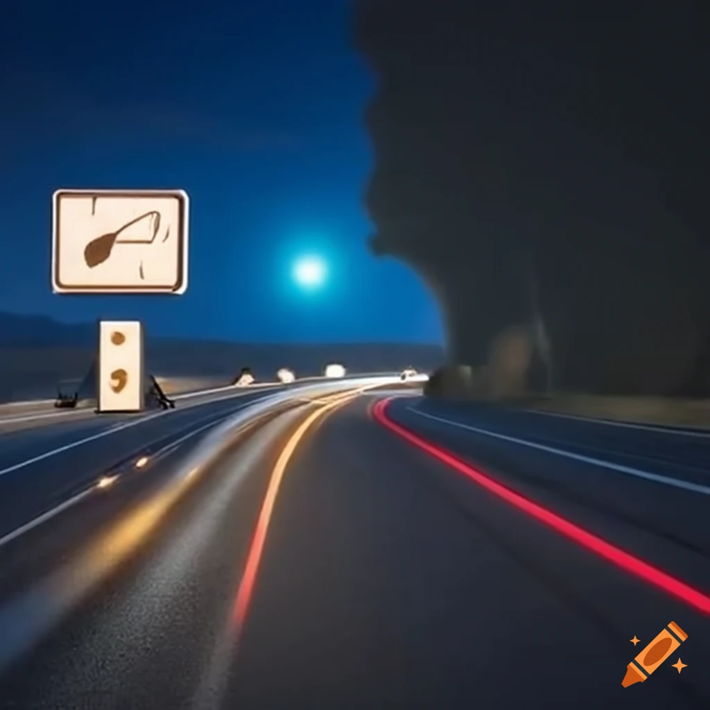 Welcome message in French on a highway variable message sign