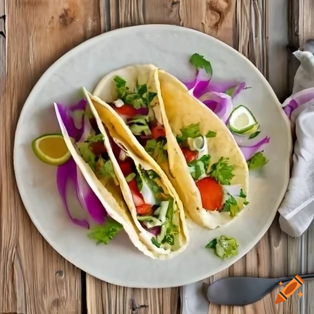 Fish tacos on Craiyon
