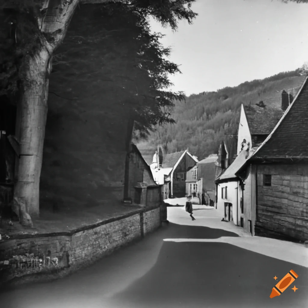 Village Vosgien in the year 1960
