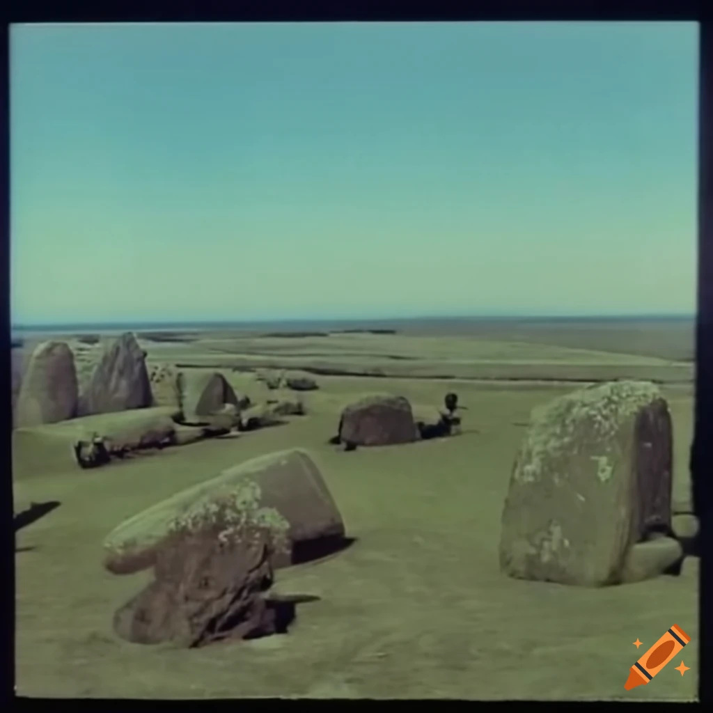 Curious slides from 1970's TV series 'Arthur C. Clarke's Mysterious World'