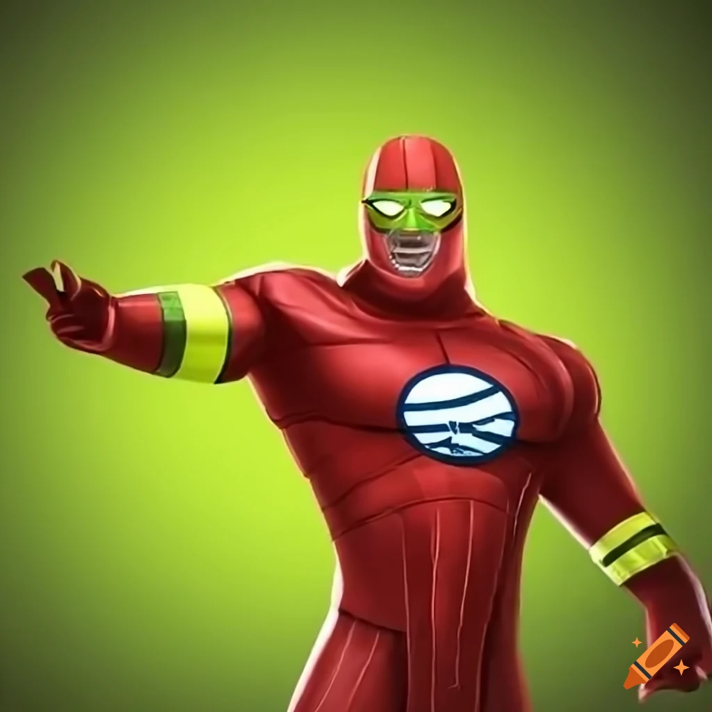 Strong superhero concept