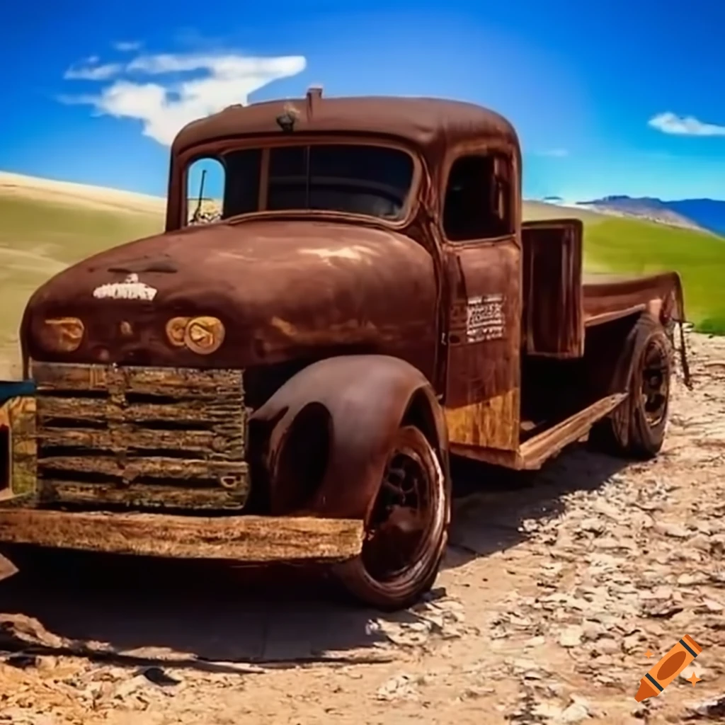 Old smokey truck at Pikes Peak