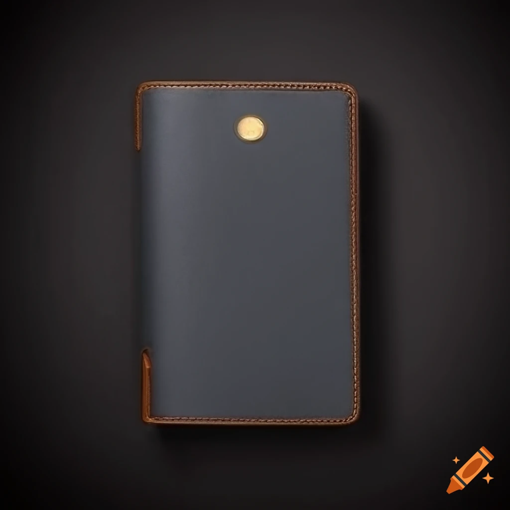 Blank passport cover with elegant design