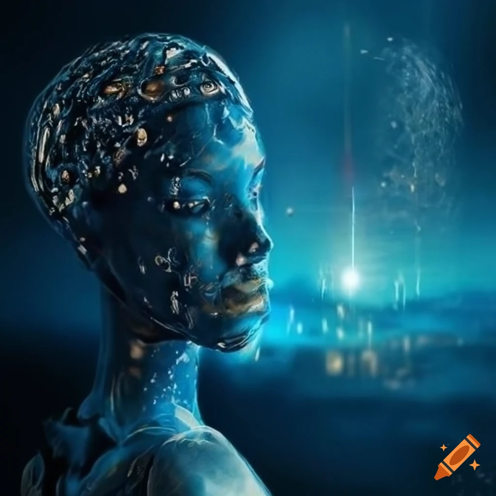 Sustainability, finance, ai, and teamwork concept mix on Craiyon