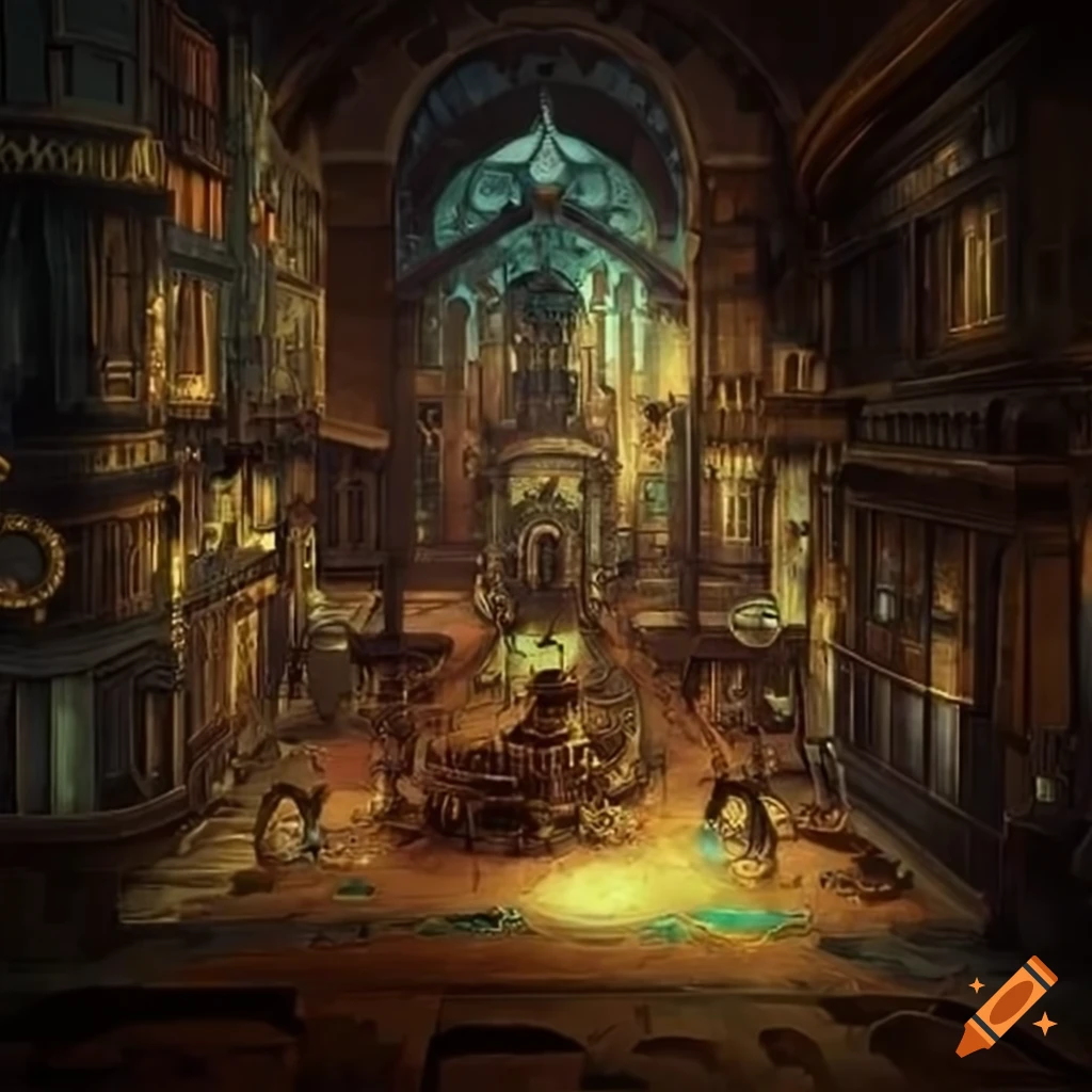Steampunk city filled with inventors and discoveries on Craiyon
