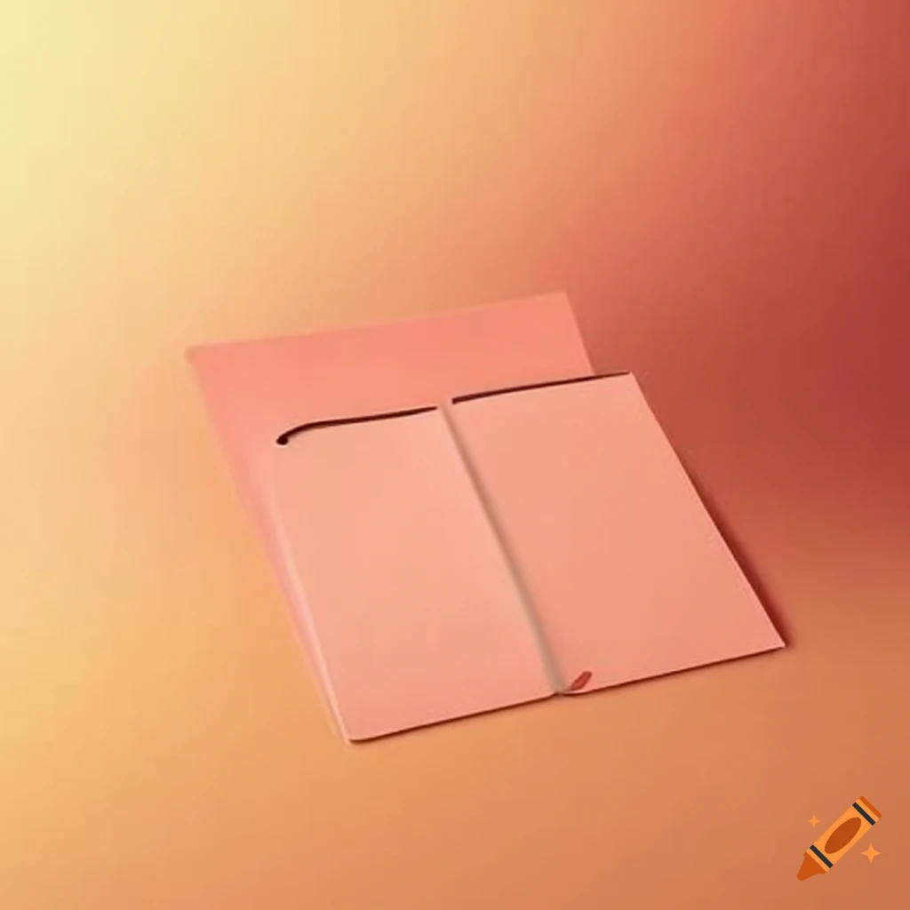 Cardstock paper folder with 3 compartments