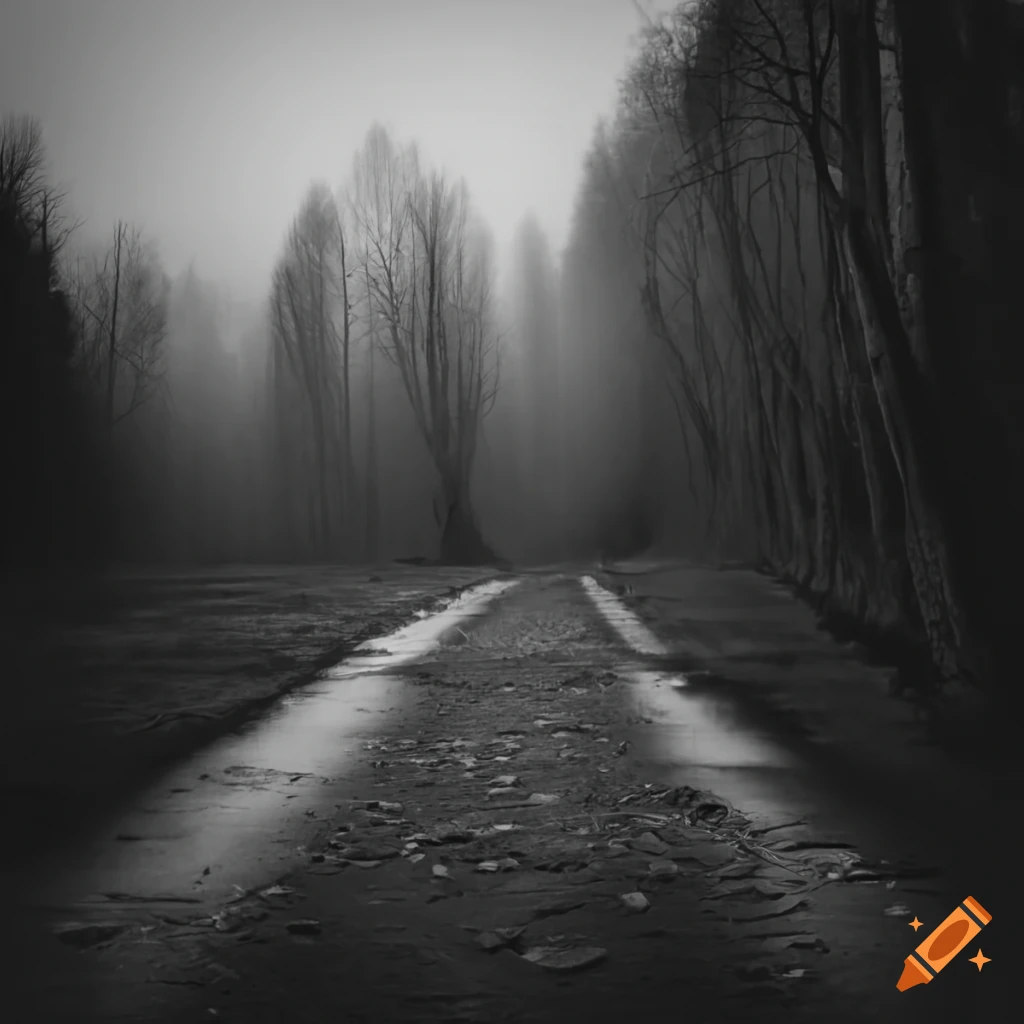Depressed landscape symbolizing betrayal and deceit in love