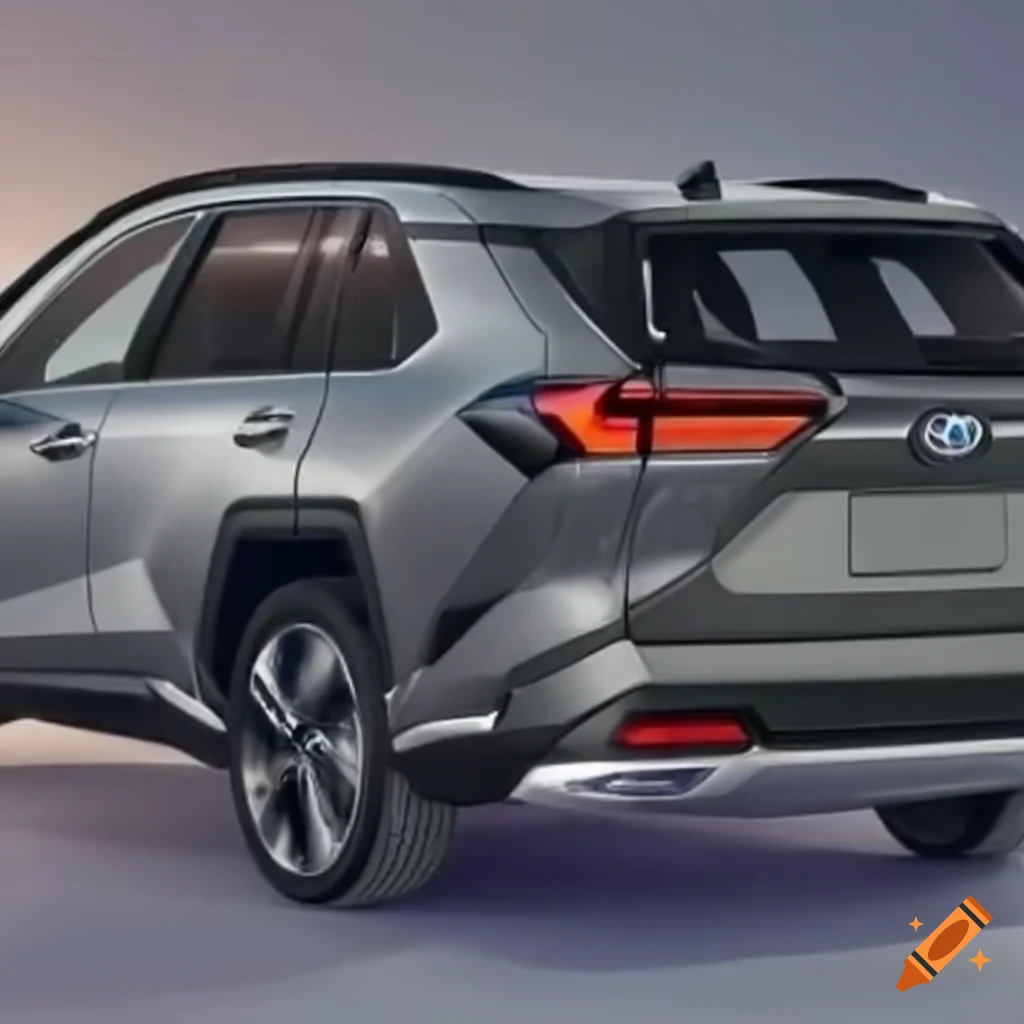 2024 Toyota RAV4 morphed into a Lexus model