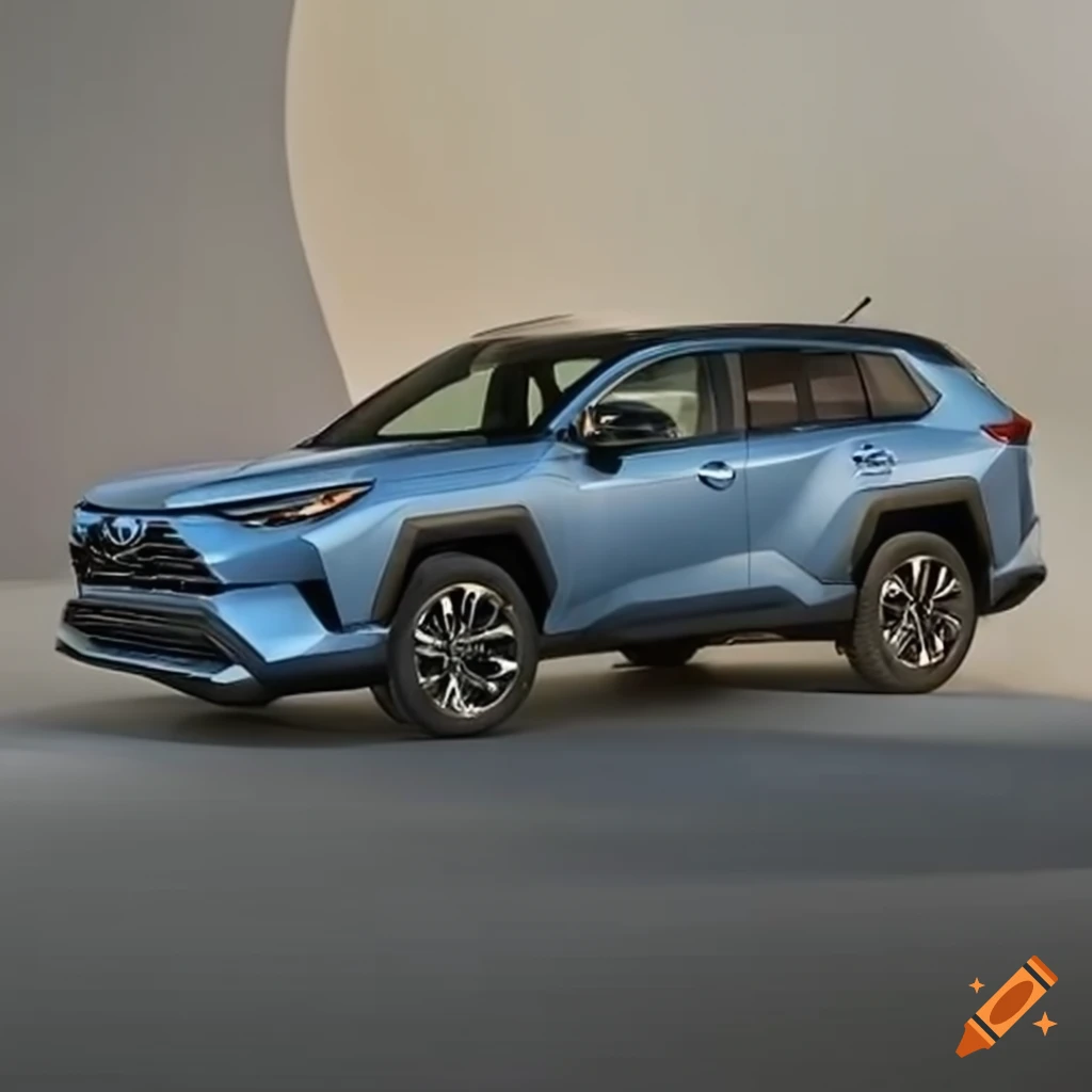 2024 Toyota RAV4 morphed into a Lexus model