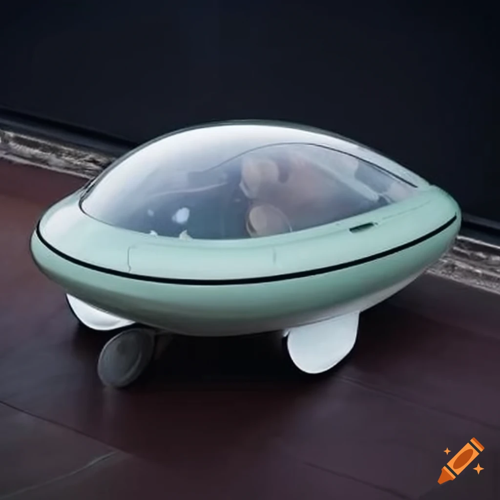 UFO-shaped car
