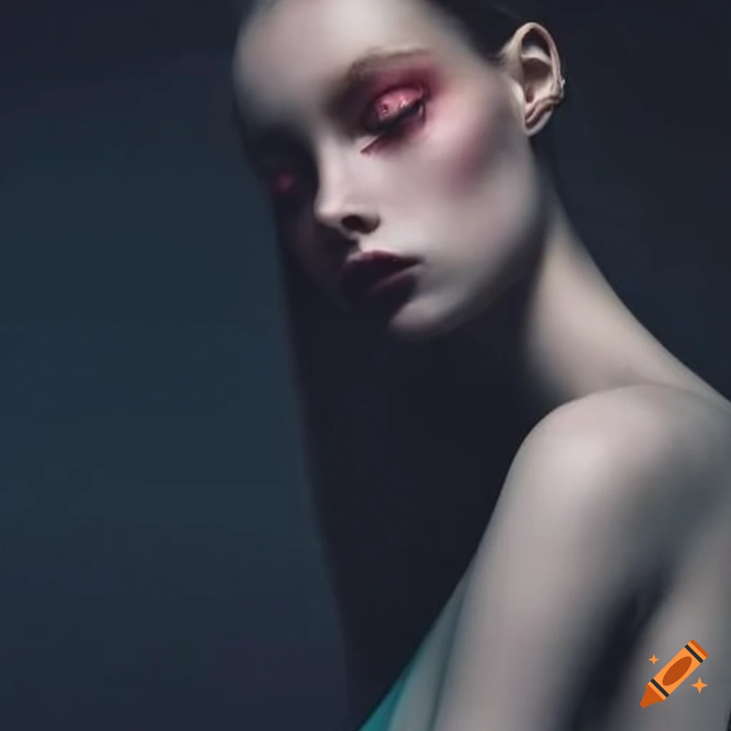 Serene and ethereal scene with otherworldly beauty