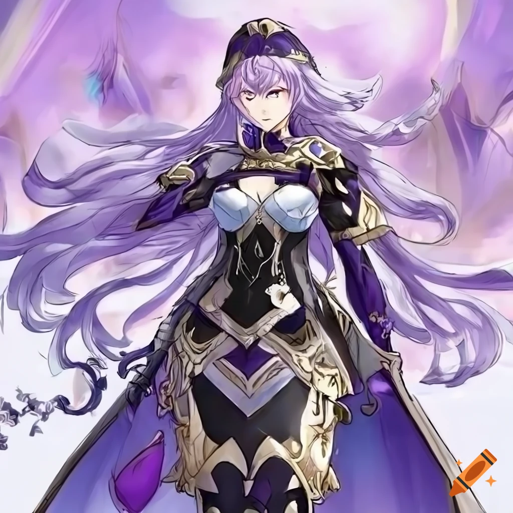 Full body shot of Camilla from Fire Emblem Fates