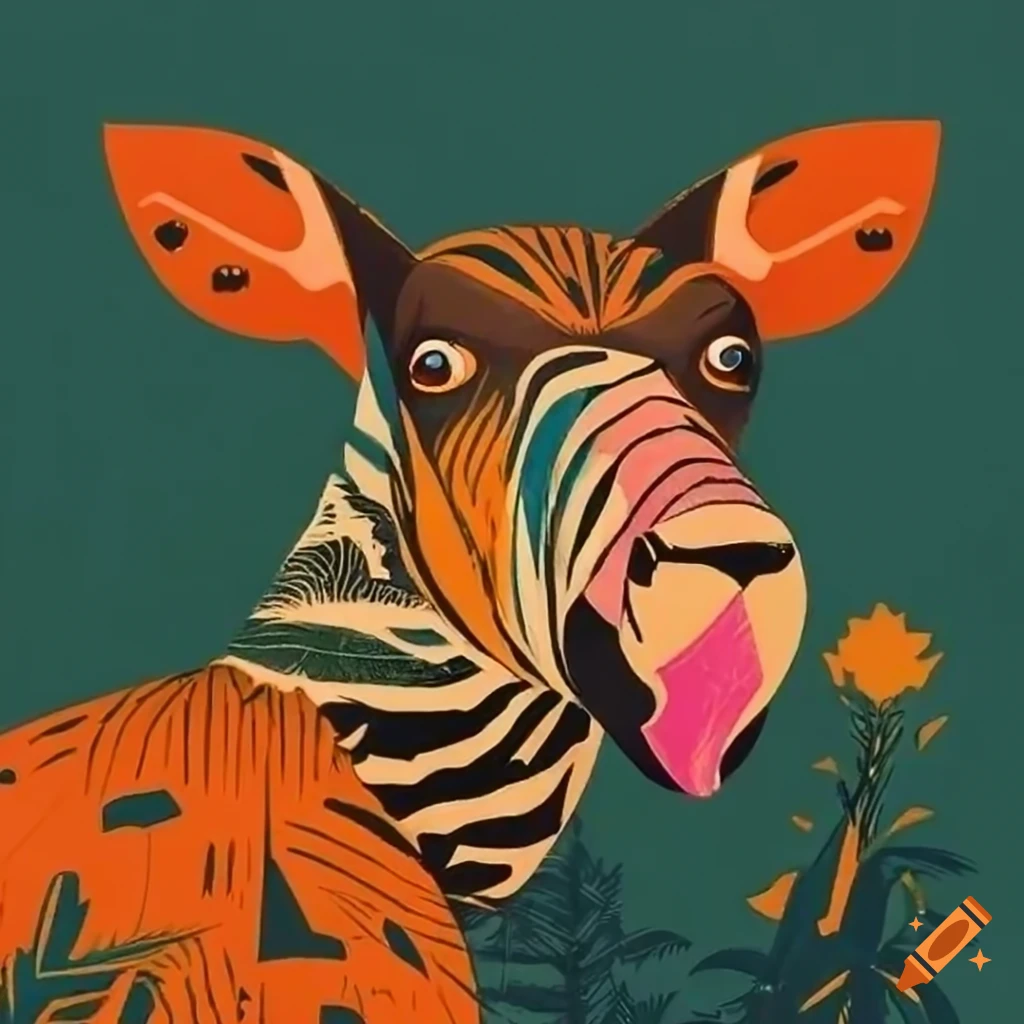 Intricate wildlife designs by Charley Harper in color woodcut