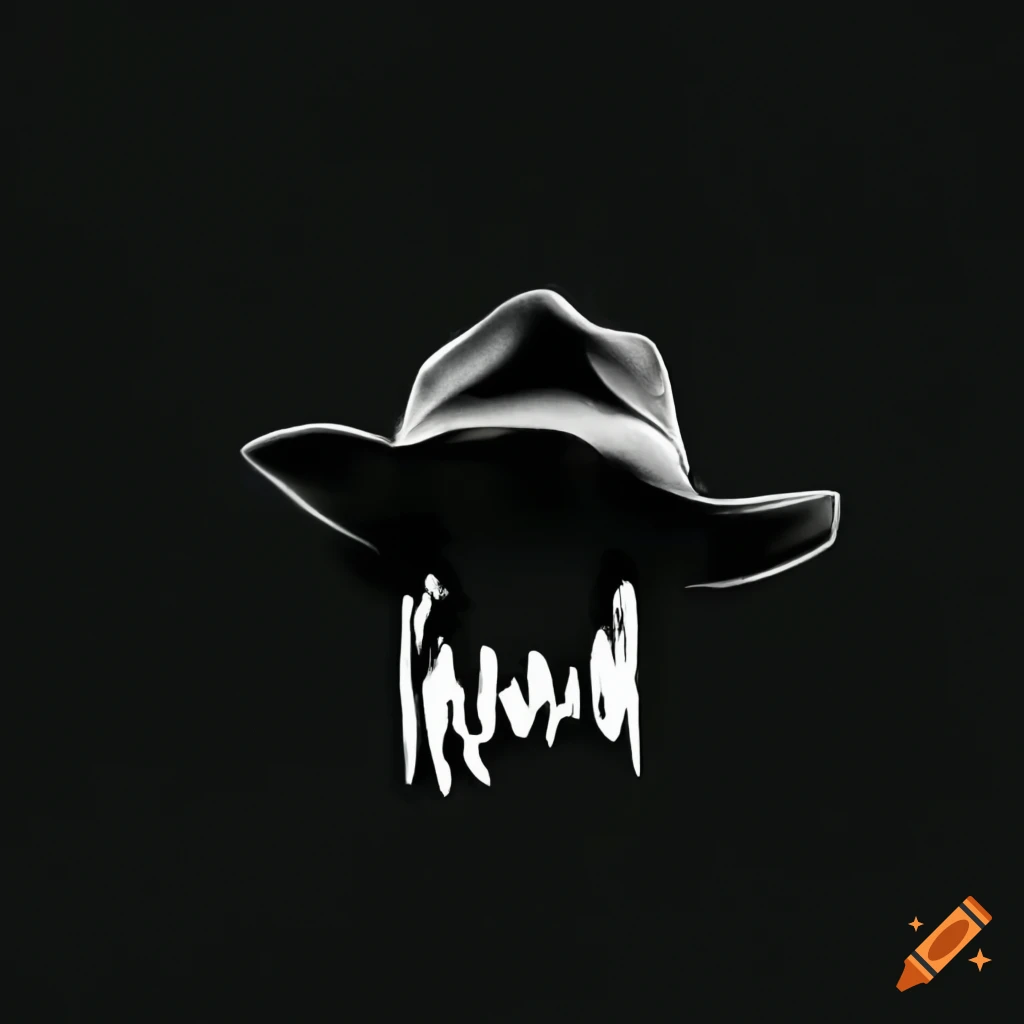 Shadowy figure with fedora hat and "Public Enemy" lettering