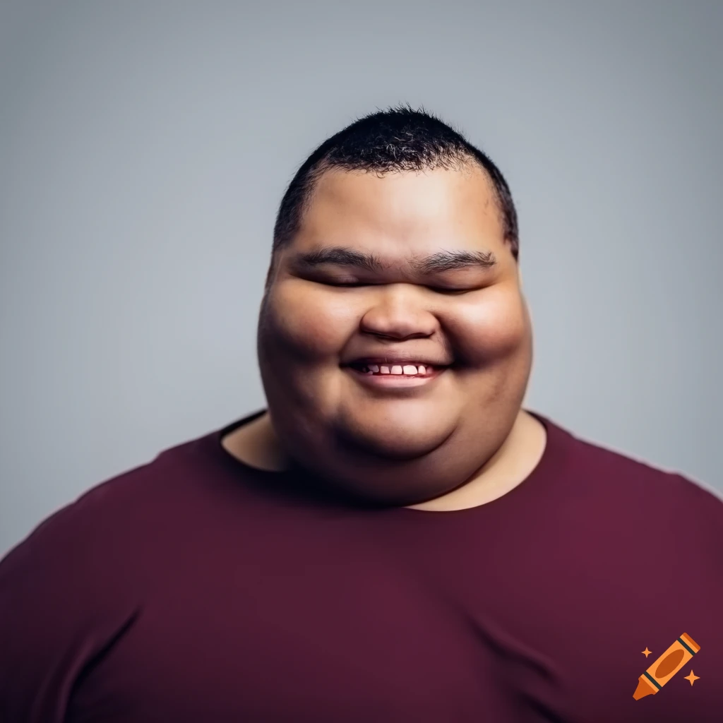 smiling-overweight-man-isolated-on-light-gray-background-on-craiyon
