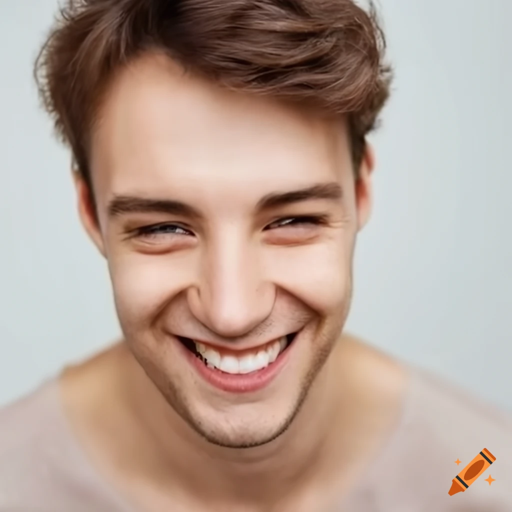 smiling-man-isolated-on-light-gray-background-on-craiyon
