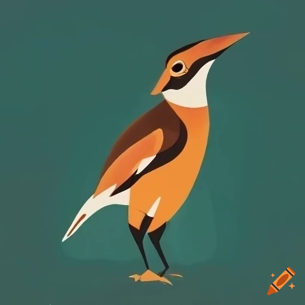 Wildlife illustration by Charley Harper with Native Salish motifs and designs