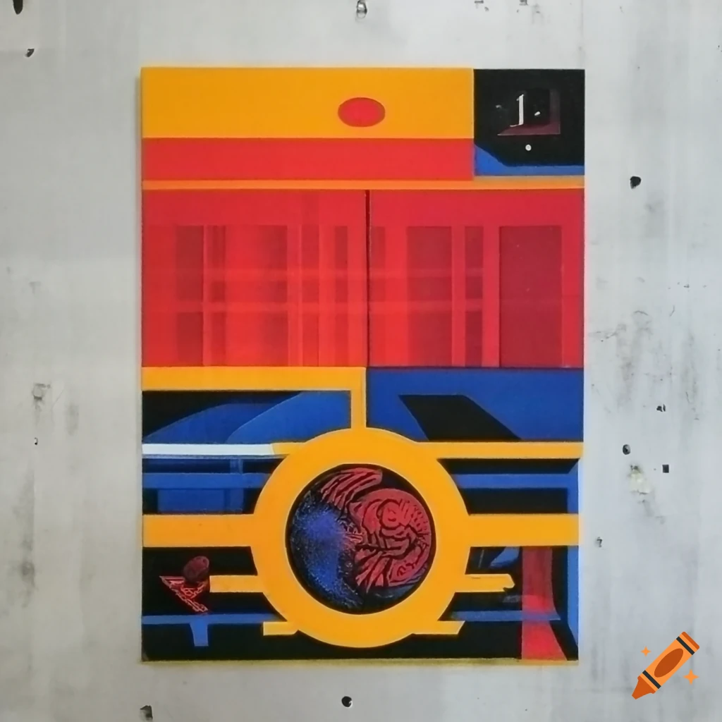 1970s epic counterculture optimistic utopian futurist science fiction movie poster: "The Polycrisis"