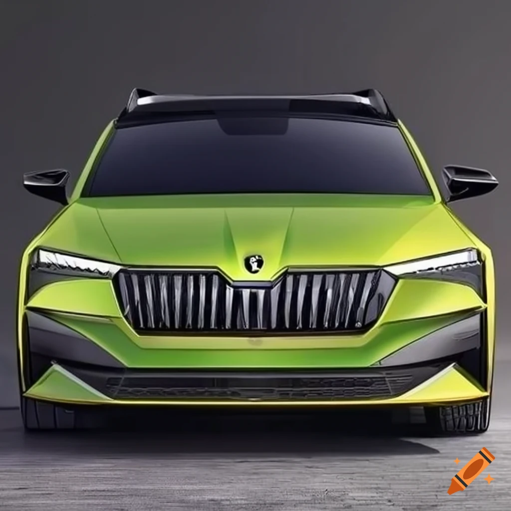 Custom 2024 Skoda Superb Kombi with Lamborghini-inspired accents