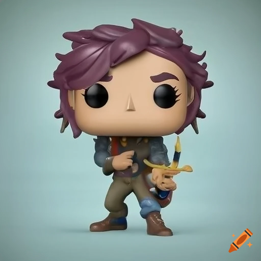 Humanoid boy Cactus Funko Pop figurine in colorful spiky attire