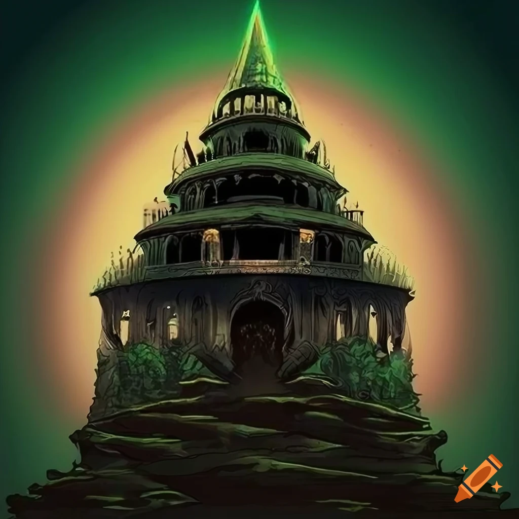 Vintage sepia-toned background with classic storybook scenes transitioning to a different design