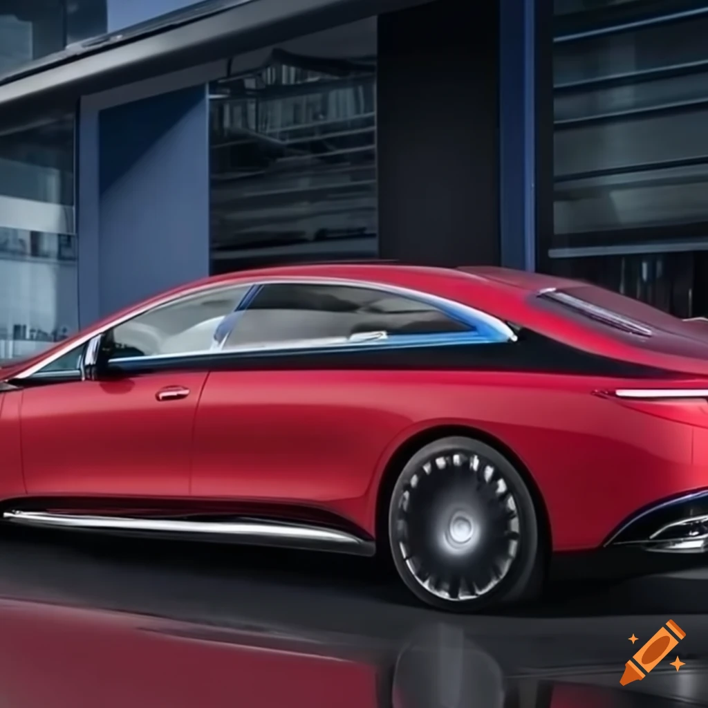 Mercedes-Maybach EQS coupe car