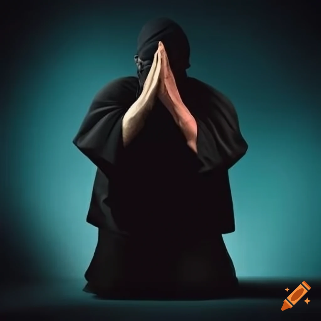 Man praying namaz