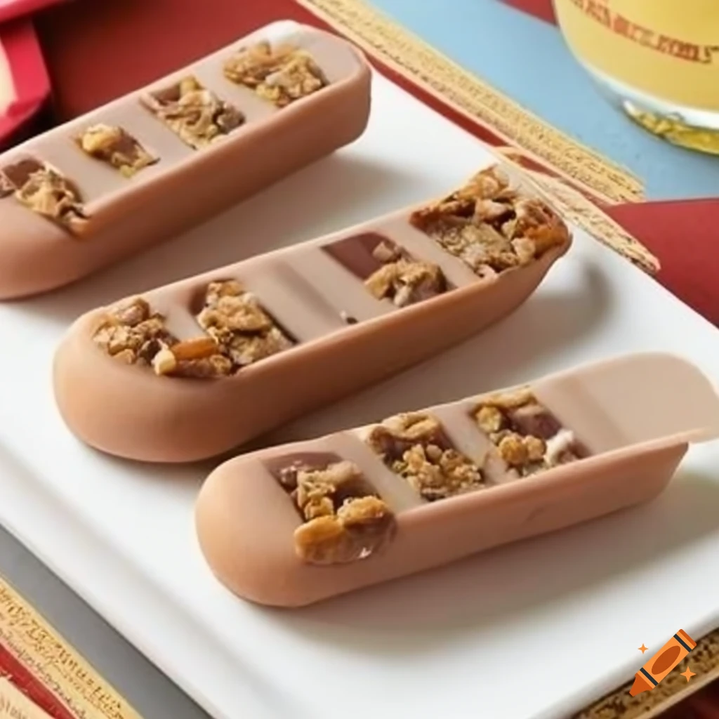 Lyons maid favourite centres toffee crumble ice lolly on Craiyon