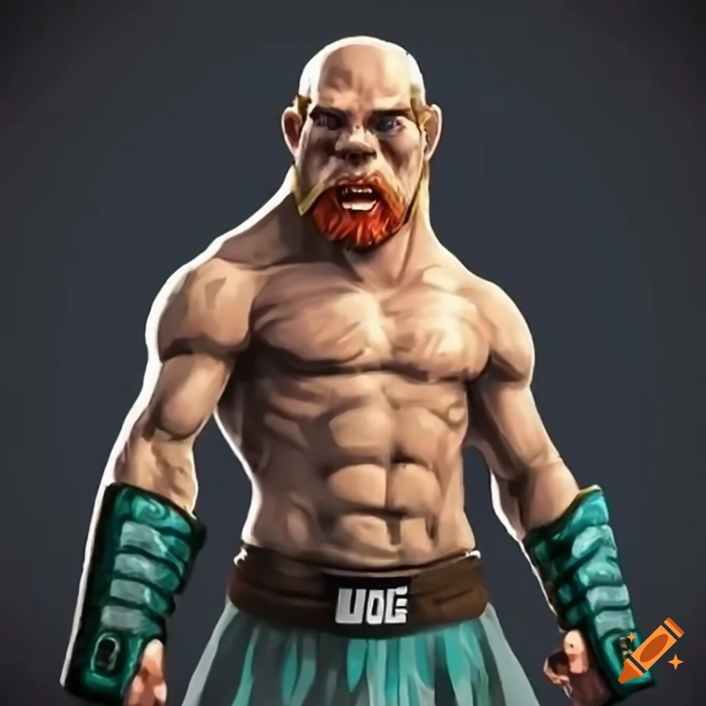 Hobbit mixed martial arts fighter