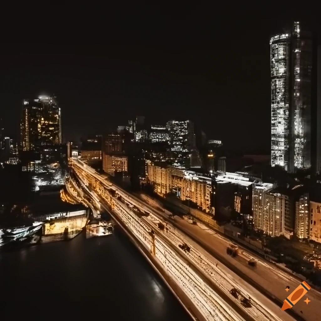 Urban nightscape