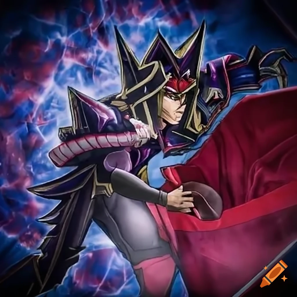 Brandon Beane as Yugioh Dark Magician playing card