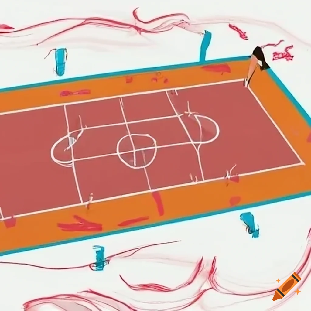 Volleyball court