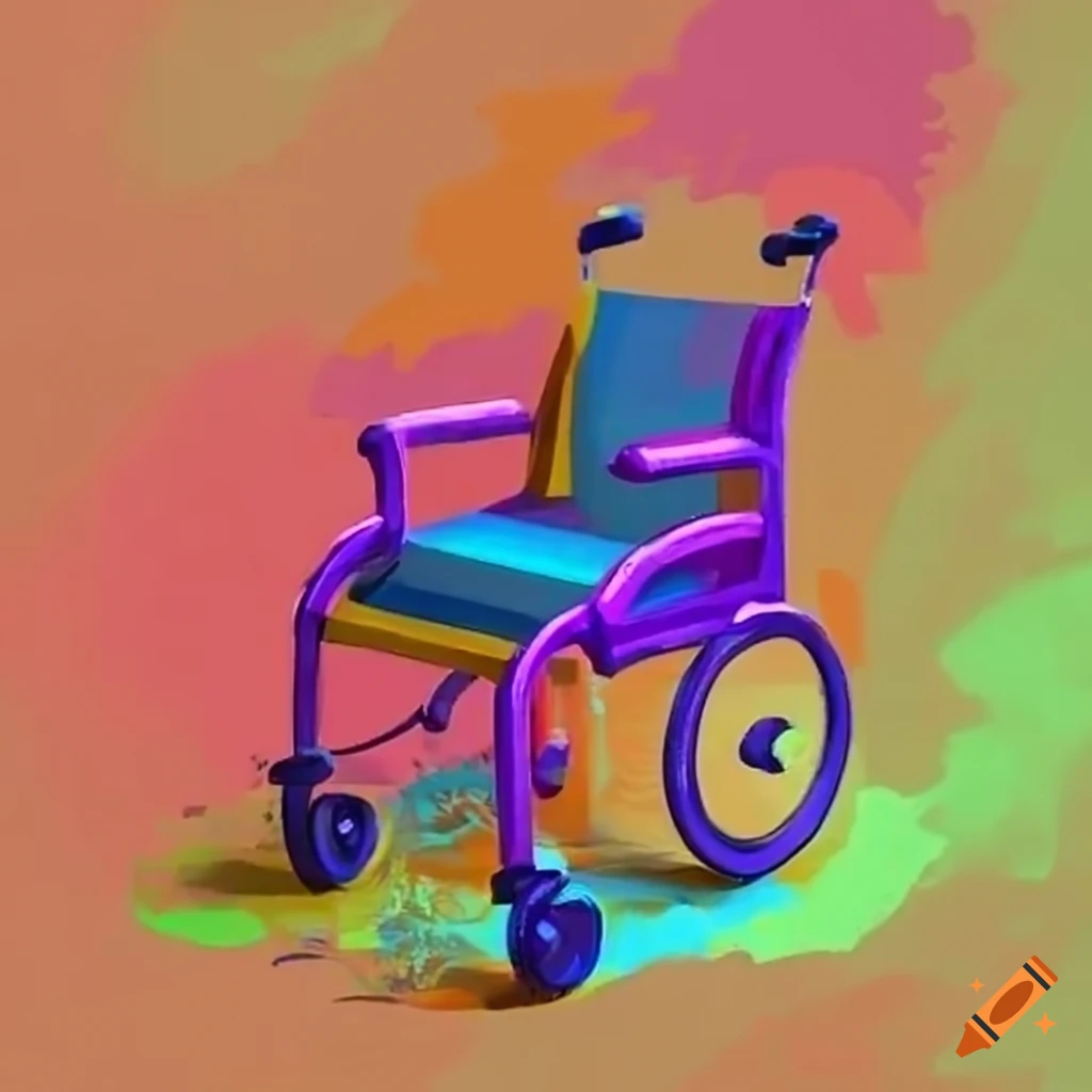 Wheelchair for handicapped person