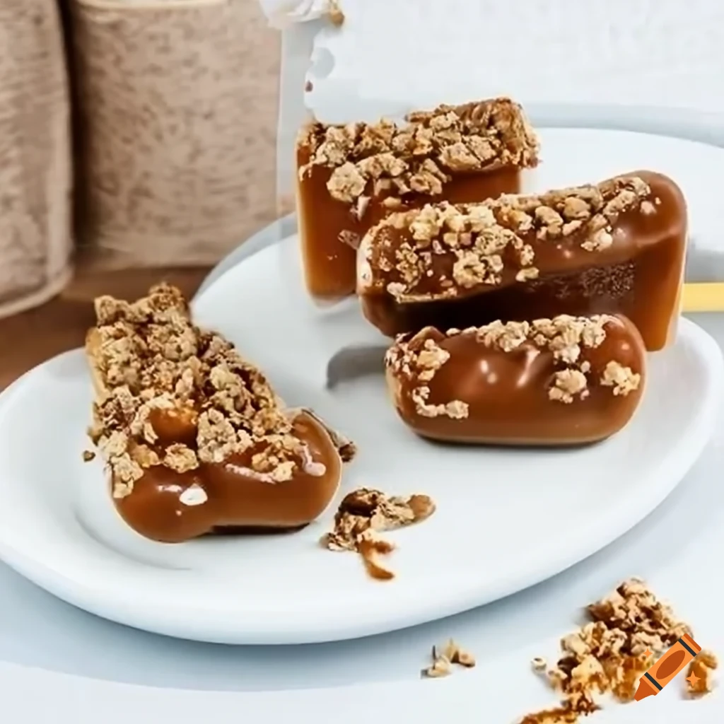 Lyons maid favourite centres toffee crumble ice lolly on Craiyon